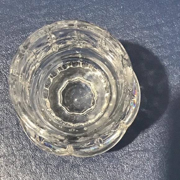 Crystal pedestal votive candle holder - Picture 5 of 8